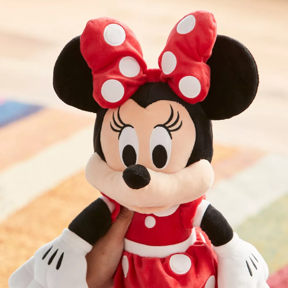Disney Store Peluche Minnie Mouse Rouge De Taille Moyenne 4 Disney Store Peluche Minnie Mouse Rouge De Taille Moyenne – Image 2