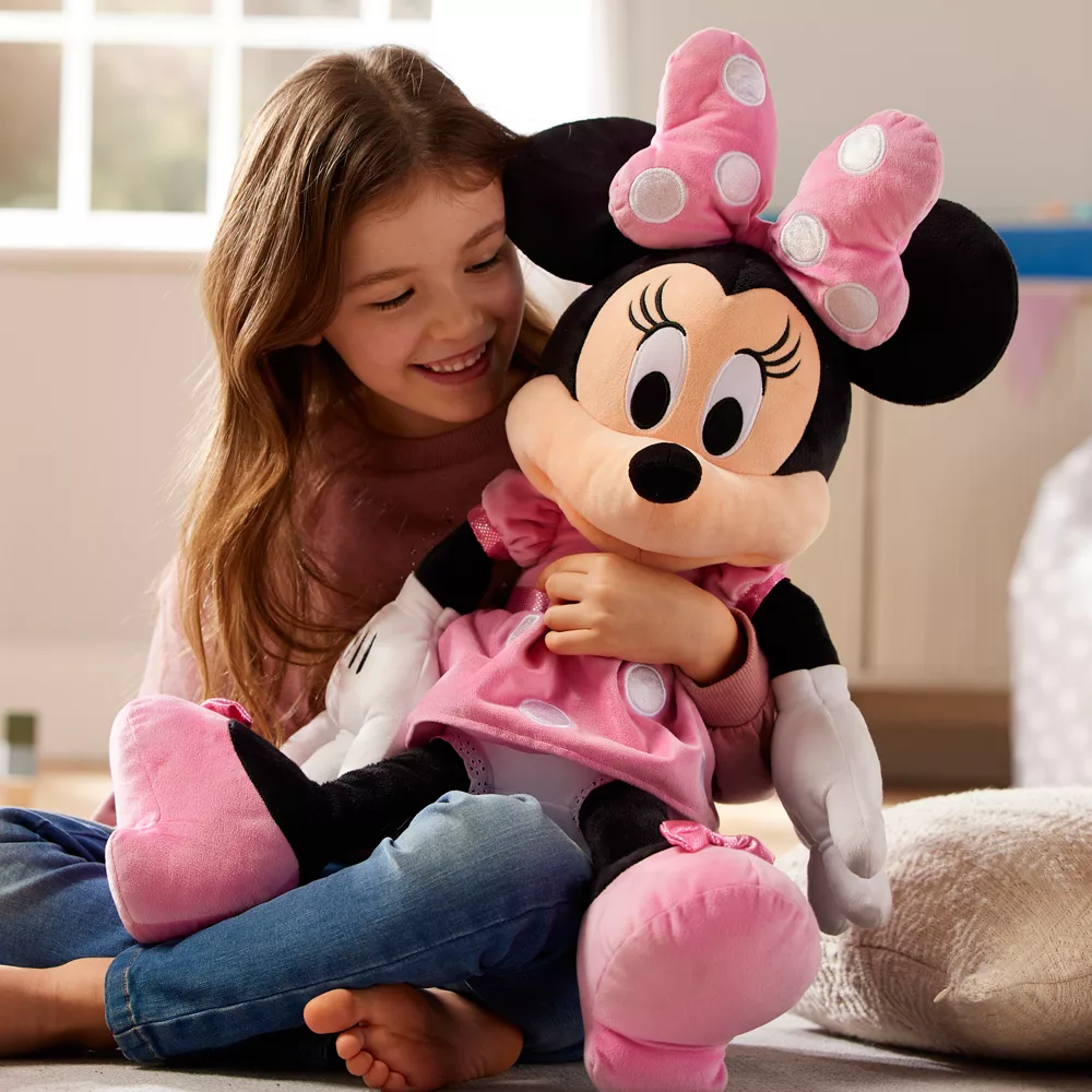 Disney Store Grande Peluche Minnie En Rose 3 Disney Store Grande Peluche Minnie En Rose