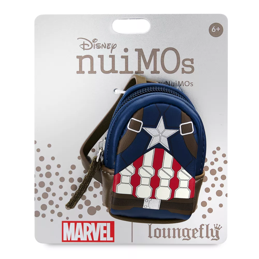 Loungefly Sac à Dos Captain America Pour Petite Peluche NuiMOs 4 Loungefly Sac à Dos Captain America Pour Petite Peluche NuiMOs – Image 2