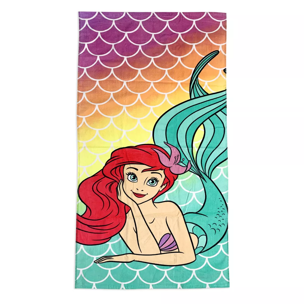 Disney Store Serviette De Plage La Petite Sirène 3 Disney Store Serviette De Plage La Petite Sirène