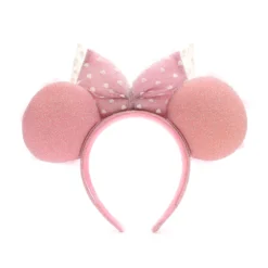 Disneyland Serre-tête à Oreilles De Minnie Avec Coeurs Et Fleurs Pour Adultes -Disney 428403698660 2