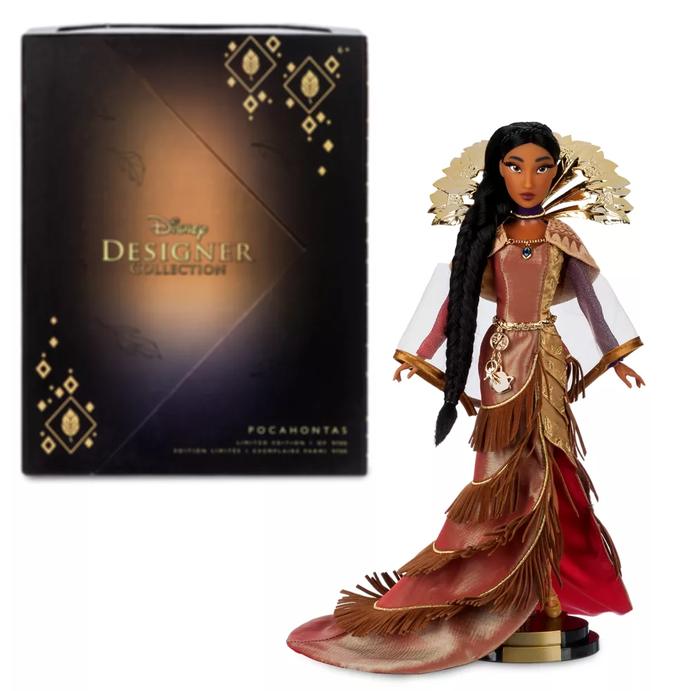 Disney Store Poupée Pocahontas En édition Limitée, La Grande Fête Des Princesses 3 Disney Store Poupée Pocahontas En édition Limitée, La Grande Fête Des Princesses