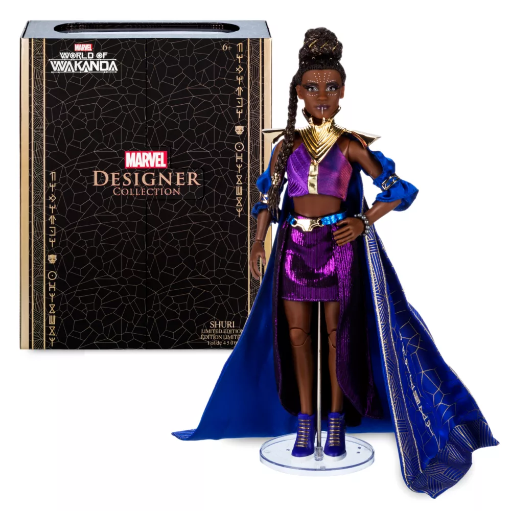 Disney Store Poupée Shuri En édition Limitée, Black Panther: World Of Wakanda 5 Disney Store Poupée Shuri En édition Limitée, Black Panther: World Of Wakanda – Image 3