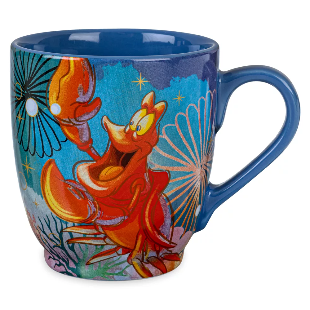 Disney Store Mug Sébastien Et Polochon, La Petite Sirène 4 Disney Store Mug Sébastien Et Polochon, La Petite Sirène – Image 2