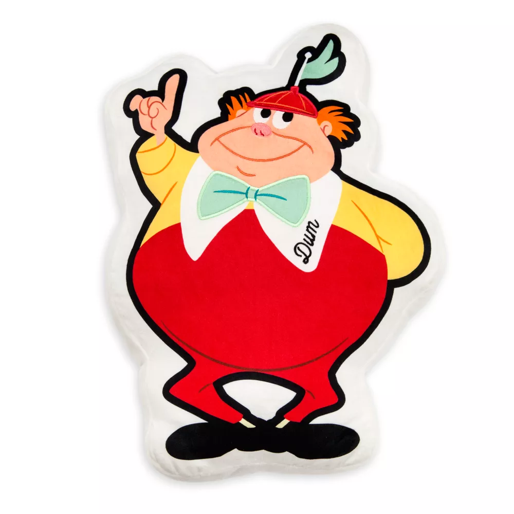 Disney Store Coussin Réversible Tweedledee Et Tweedledum, Alice Au Pays Des Merveilles 5 Disney Store Coussin Réversible Tweedledee Et Tweedledum, Alice Au Pays Des Merveilles – Image 3
