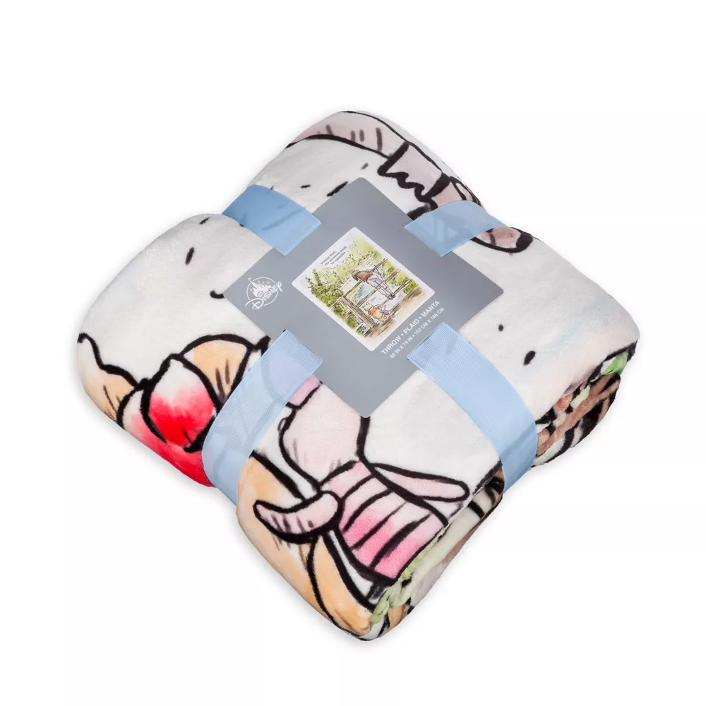 Disney Store Plaid Polaire Winnie L'Ourson Et Ses Amis 5 Disney Store Plaid Polaire Winnie L'Ourson Et Ses Amis – Image 3