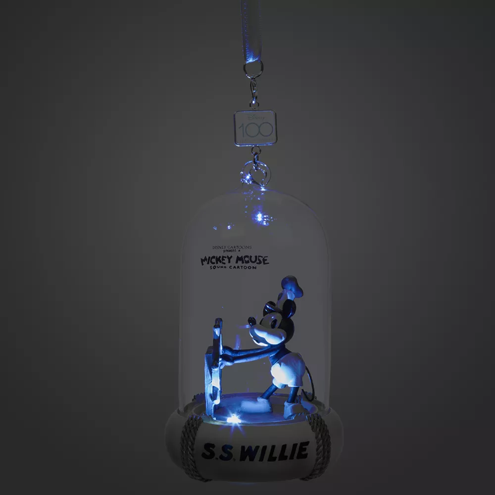Décoration à Suspendre Steamboat Willie Son Et Lumière, Collection Living Magic Sketchbook, Disney100 Eras 4 Décoration à Suspendre Steamboat Willie Son Et Lumière, Collection Living Magic Sketchbook, Disney100 Eras – Image 2