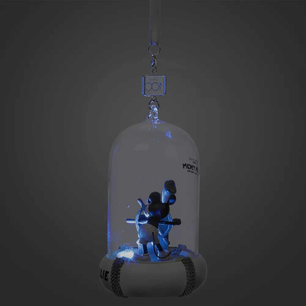 Décoration à Suspendre Steamboat Willie Son Et Lumière, Collection Living Magic Sketchbook, Disney100 Eras 8 Décoration à Suspendre Steamboat Willie Son Et Lumière, Collection Living Magic Sketchbook, Disney100 Eras – Image 6