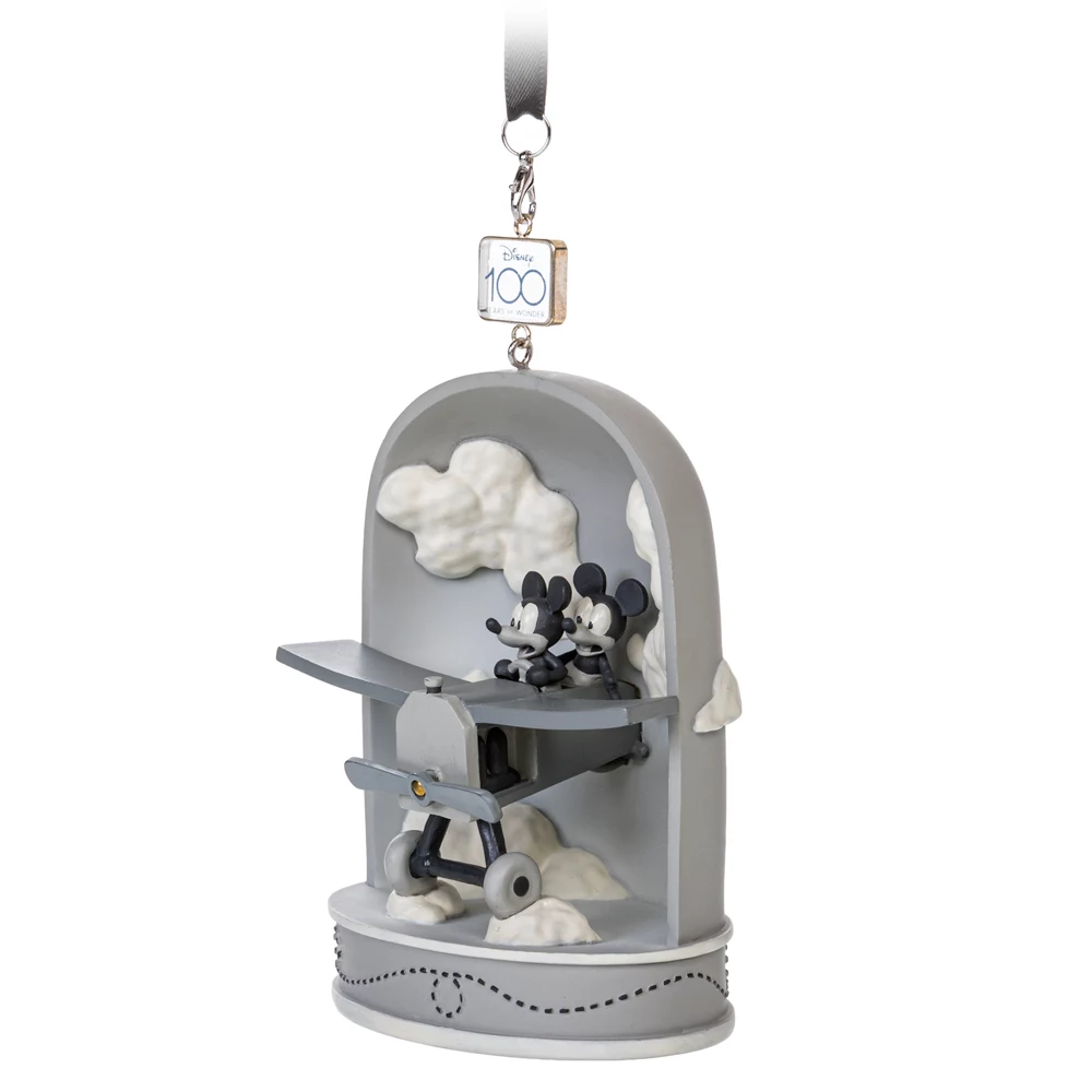 Décoration à Suspendre Mickey Et Minnie Plane Crazy, Collection Sketchbook, Disney100 Eras 4 Décoration à Suspendre Mickey Et Minnie Plane Crazy, Collection Sketchbook, Disney100 Eras – Image 2