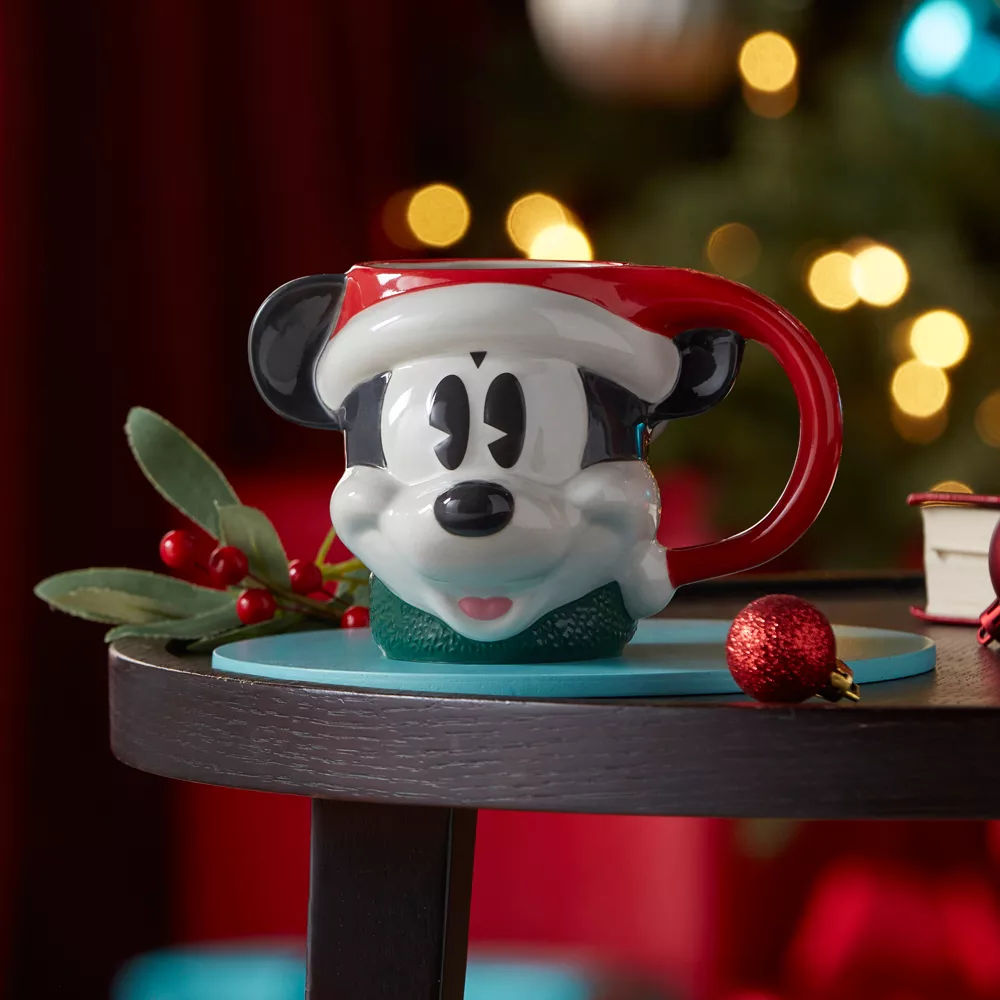 Disney Store Mug De Noël Figuratif Mickey Style Vintage 4 Disney Store Mug De Noël Figuratif Mickey Style Vintage – Image 2
