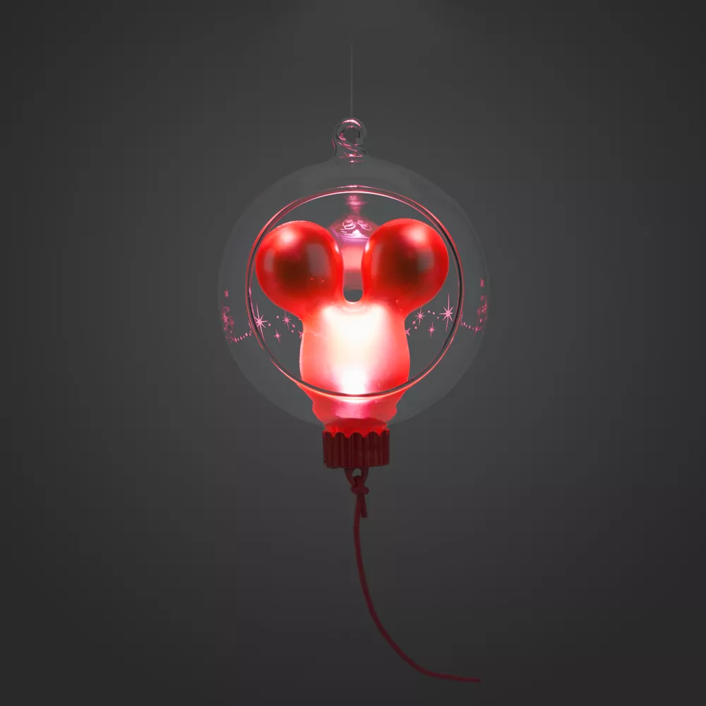 Disney Store Décoration Mickey Ballon Rouge Lumineuse à Suspendre 6 Disney Store Décoration Mickey Ballon Rouge Lumineuse à Suspendre – Image 4