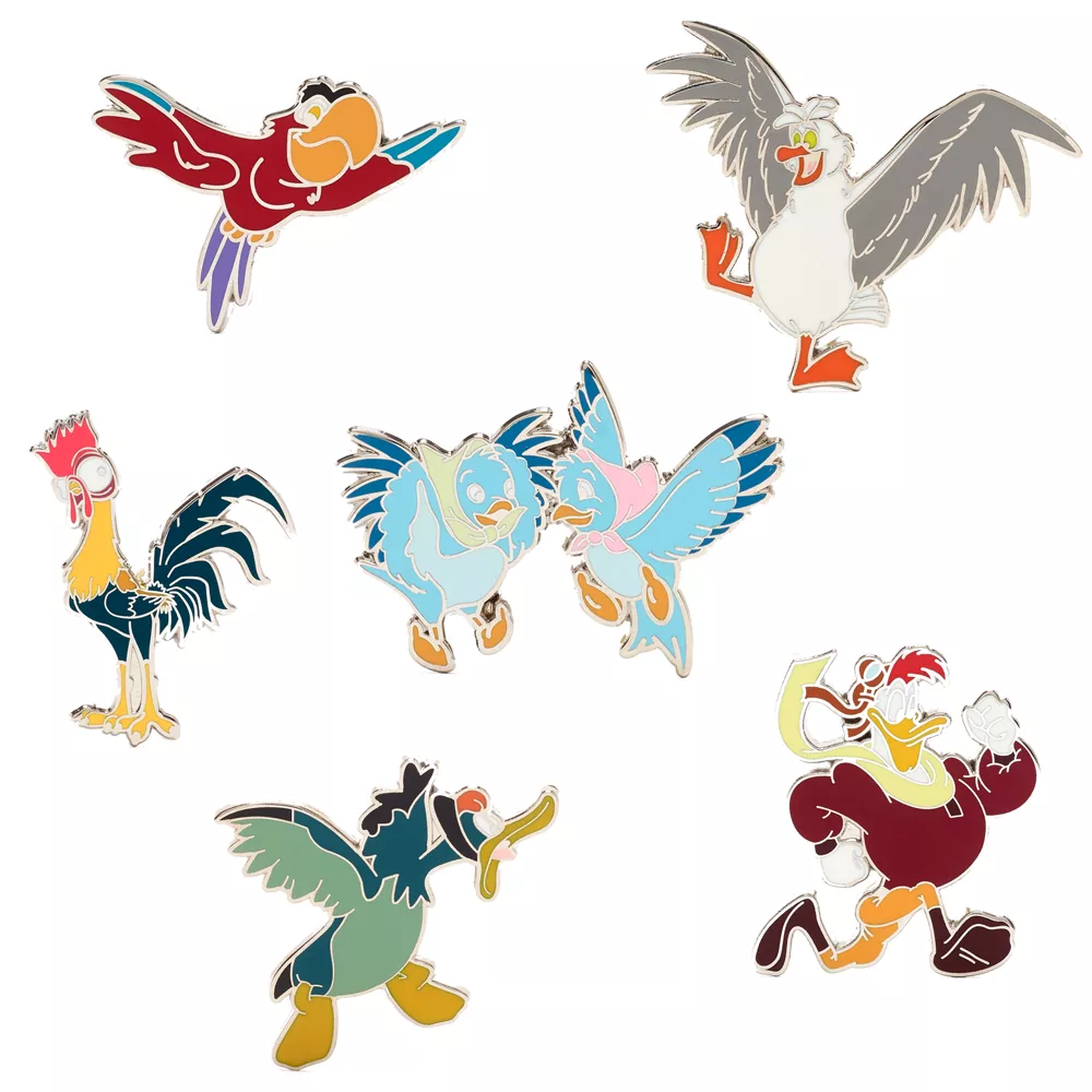 Disney Store Ensemble De Pin's Mystère Oiseaux Disney 4 Disney Store Ensemble De Pin's Mystère Oiseaux Disney – Image 2