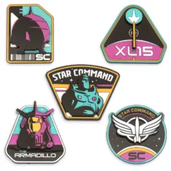 Disney Store Ensemble De Pin's Mystère Disney Pixar Buzz, à La Vitesse De L'éclair -Disney 466042901536 2