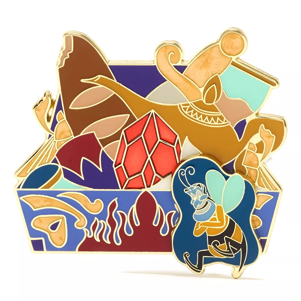 Disney Store Pin's Aladdin "Panier Au Trésor" En édition Limitée 3 Disney Store Pin's Aladdin "Panier Au Trésor" En édition Limitée