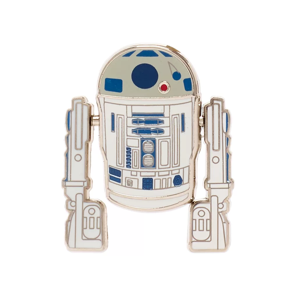 Disney Store Pin's De Figurine Vintage R2-D2, Star Wars 3 Disney Store Pin's De Figurine Vintage R2-D2, Star Wars