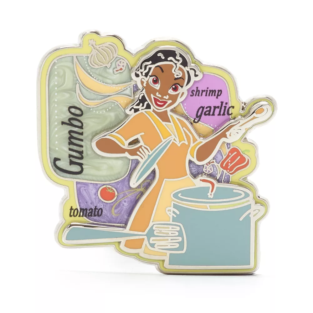 Walt Disney World Pin's Tiana, International Festival Of Food And Wine 3 Walt Disney World Pin's Tiana, International Festival Of Food And Wine