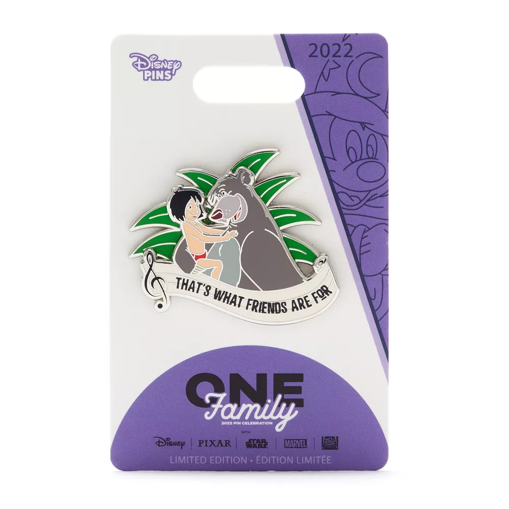 Disney One Family Pin's Le Livre De La Jungle "Chant" En édition Limitée 4 Disney One Family Pin's Le Livre De La Jungle "Chant" En édition Limitée – Image 2