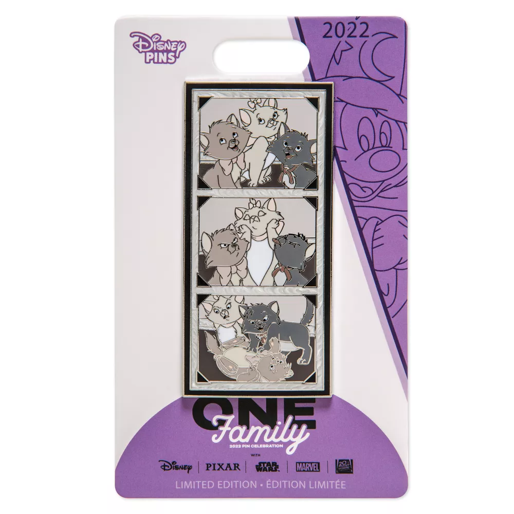 Disney One Family Pin's Les Aristochats "Dites Ouistiti !" En édition Limitée 4 Disney One Family Pin's Les Aristochats "Dites Ouistiti !" En édition Limitée – Image 2