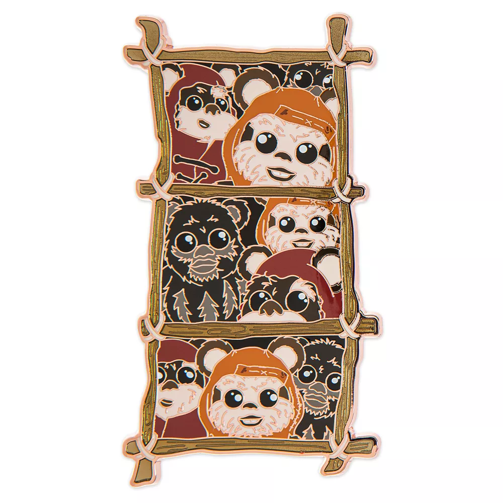 Disney One Family Pin's Ewoks "Dites Ouistiti !" En édition Limitée, Star Wars 3 Disney One Family Pin's Ewoks "Dites Ouistiti !" En édition Limitée, Star Wars