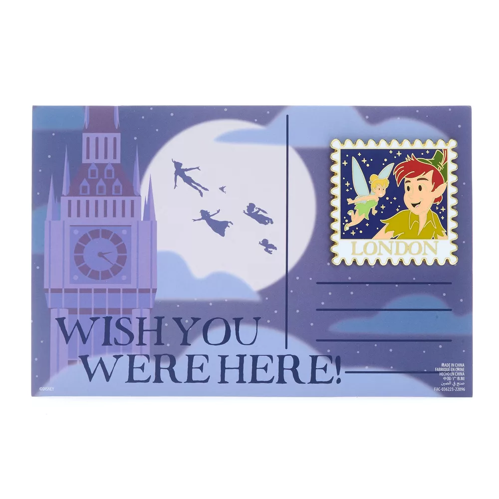 Disney One Family Ensemble Pin's Et Carte Postale "Wish You Were Here" 3 Disney One Family Ensemble Pin's Et Carte Postale "Wish You Were Here"