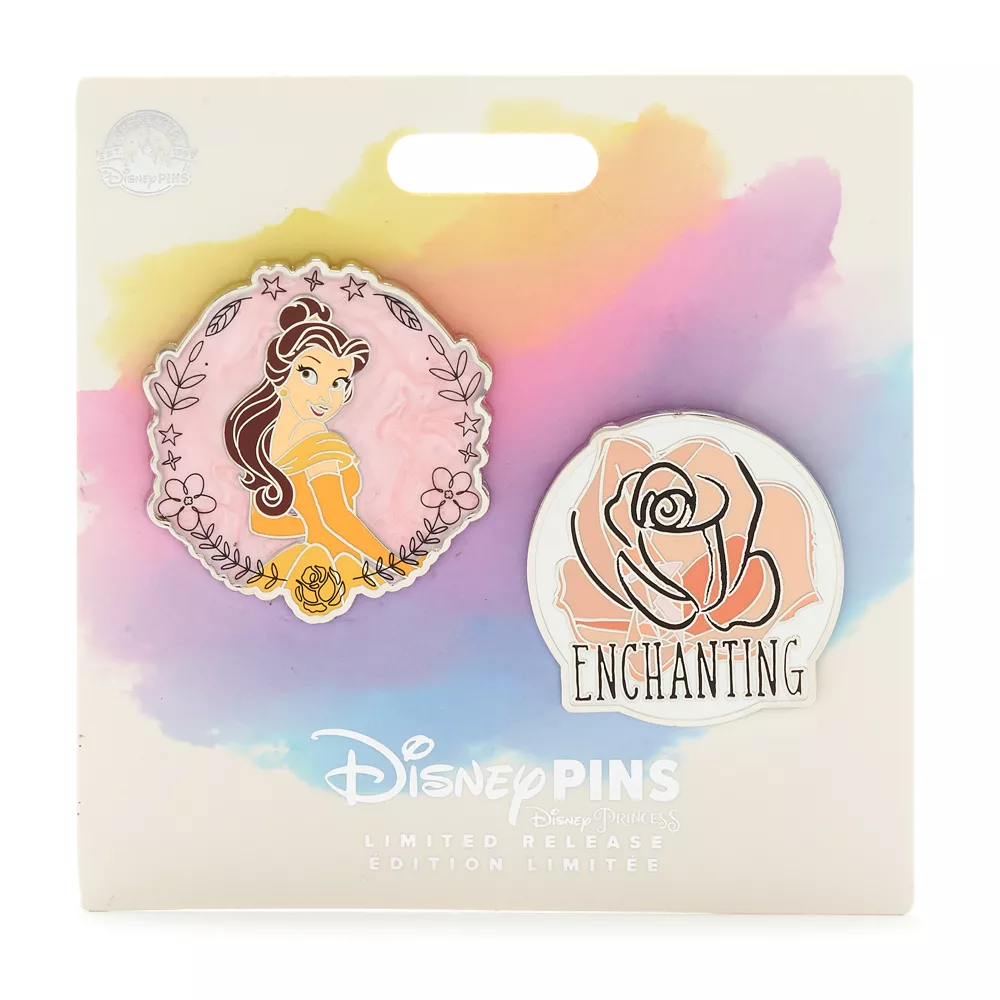 Disney Store Pin's Belle En édition Limitée, La Belle Et La Bête 6 Disney Store Pin's Belle En édition Limitée, La Belle Et La Bête – Image 4