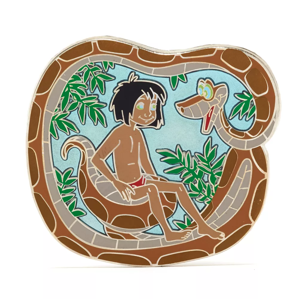 Disney Store Pin's Mowgli Et Kaa 55e anniversaire En édition Limitée, Le Livre De La Jungle 3 Disney Store Pin's Mowgli Et Kaa 55e anniversaire En édition Limitée, Le Livre De La Jungle