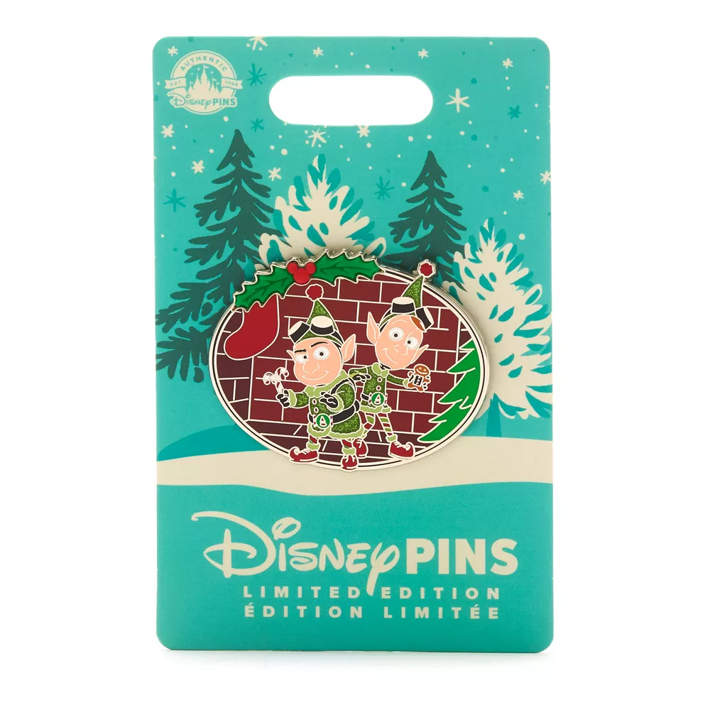 Disney Store Pin's Wayne Et Lanny édition Limitée Pour Les Fêtes, Lutins D'élite, Mission Noël 4 Disney Store Pin's Wayne Et Lanny édition Limitée Pour Les Fêtes, Lutins D'élite, Mission Noël – Image 2