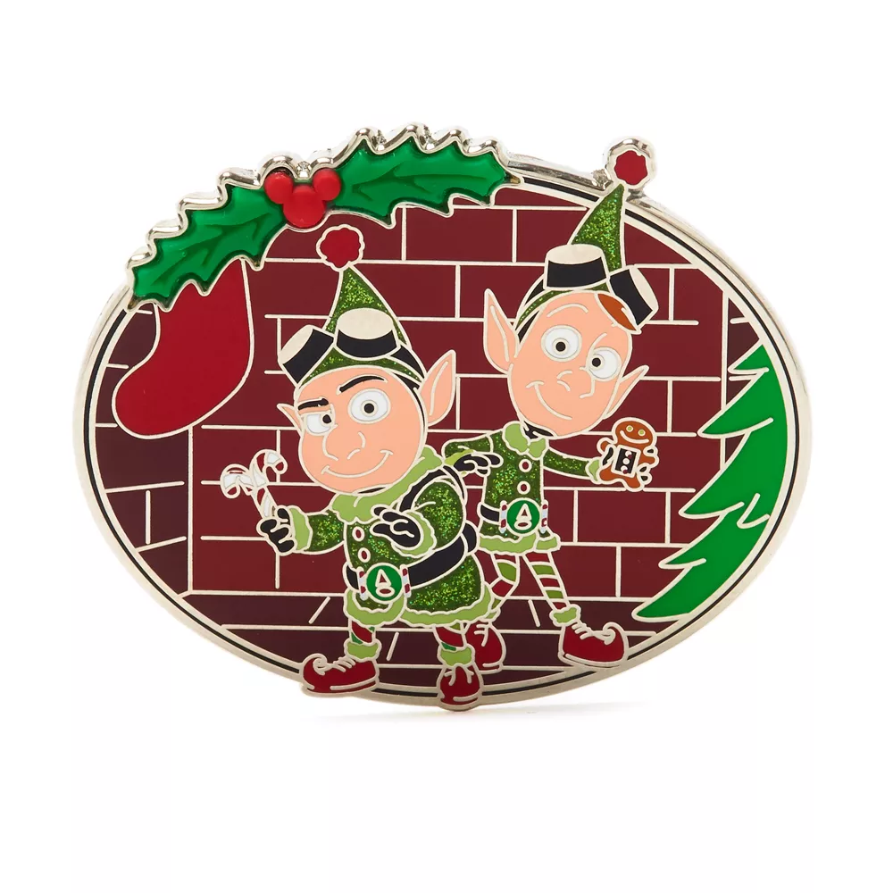 Disney Store Pin's Wayne Et Lanny édition Limitée Pour Les Fêtes, Lutins D'élite, Mission Noël 3 Disney Store Pin's Wayne Et Lanny édition Limitée Pour Les Fêtes, Lutins D'élite, Mission Noël