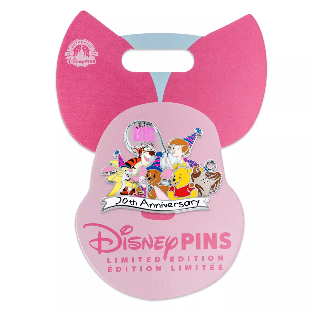 Disney Store Pin's Les Aventures De Porcinet En édition Limitée 20e anniversaire 4 Disney Store Pin's Les Aventures De Porcinet En édition Limitée 20e anniversaire – Image 2