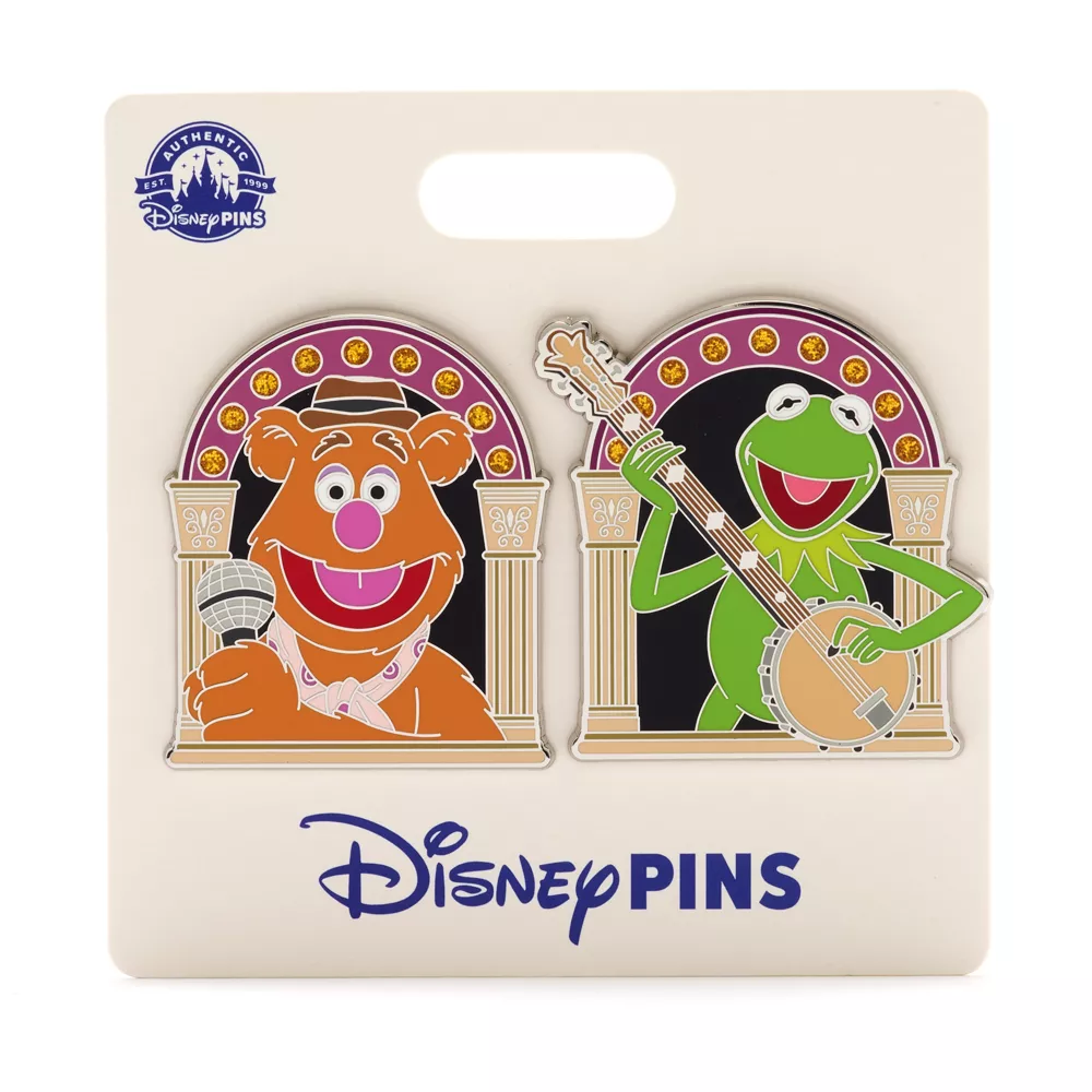 Disney Store Ensemble De Pin's Ours Fozzie Bear Et Kermit La Grenouille, Muppets 6 Disney Store Ensemble De Pin's Ours Fozzie Bear Et Kermit La Grenouille, Muppets – Image 4