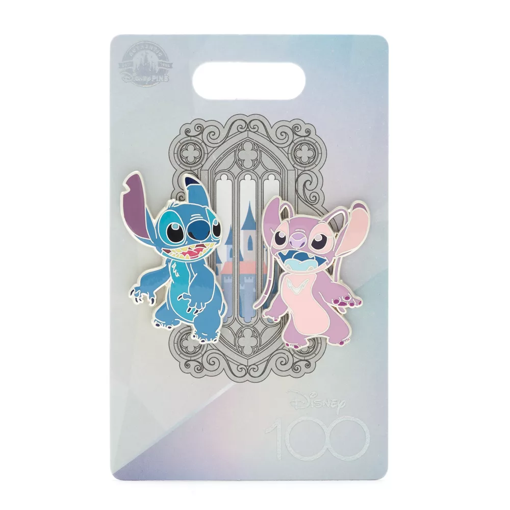 Ensemble De Pin's Stitch Et Angel Disney100 Eras, Lilo & Stitch 6 Ensemble De Pin's Stitch Et Angel Disney100 Eras, Lilo & Stitch – Image 4